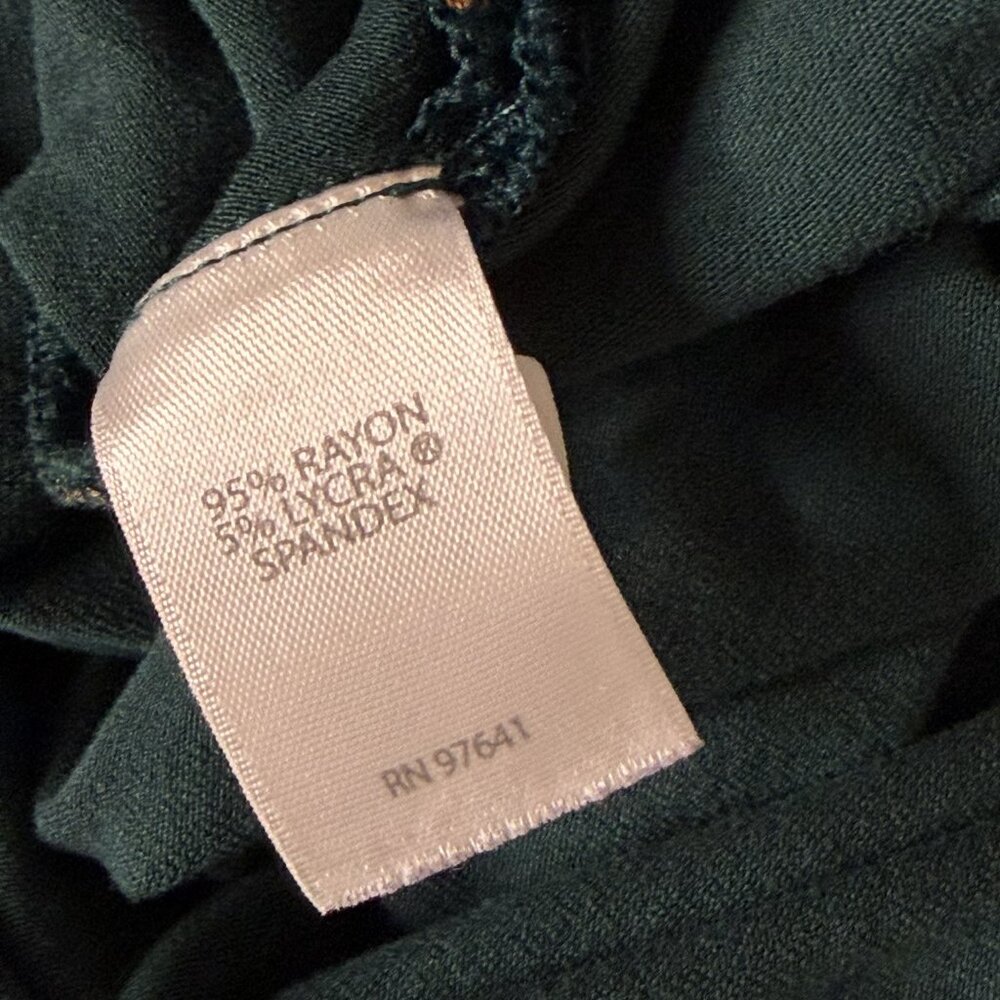 J Jill Wearever Collection Tunic Knit Top Blouse Shirt Floral Paisley 4X - Picture 10 of 11